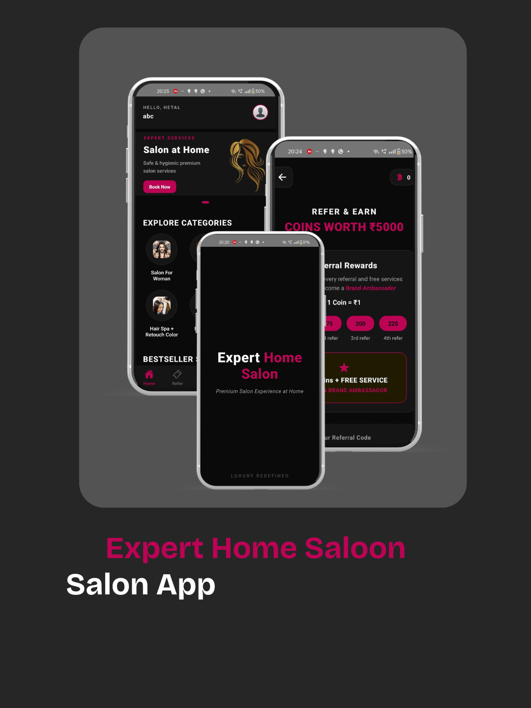 Expert Home Saloon App